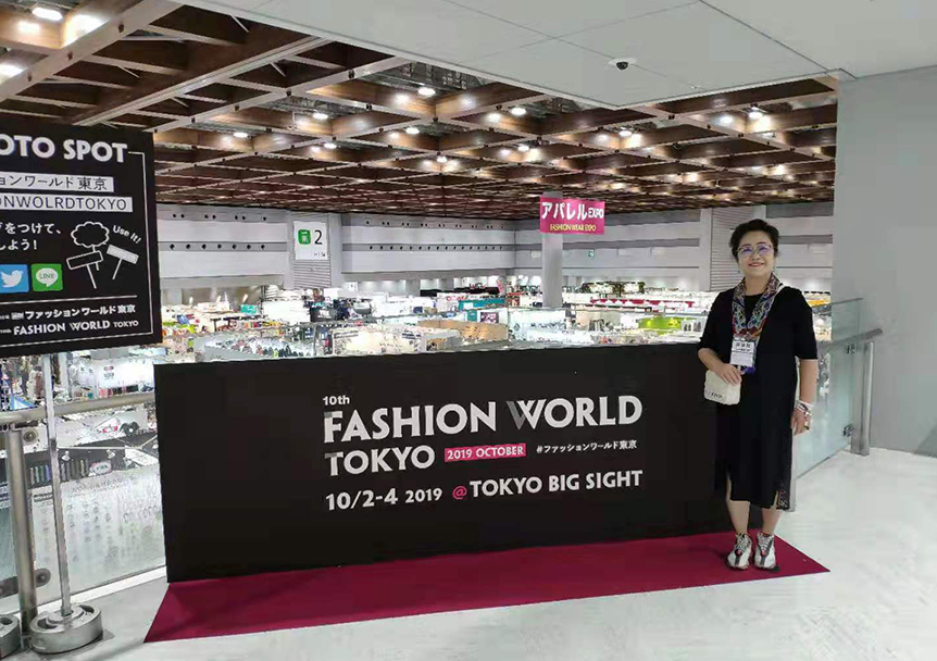 敦煌故事受邀参加2019日本东京时尚服装展览会--FASHION WORLD
